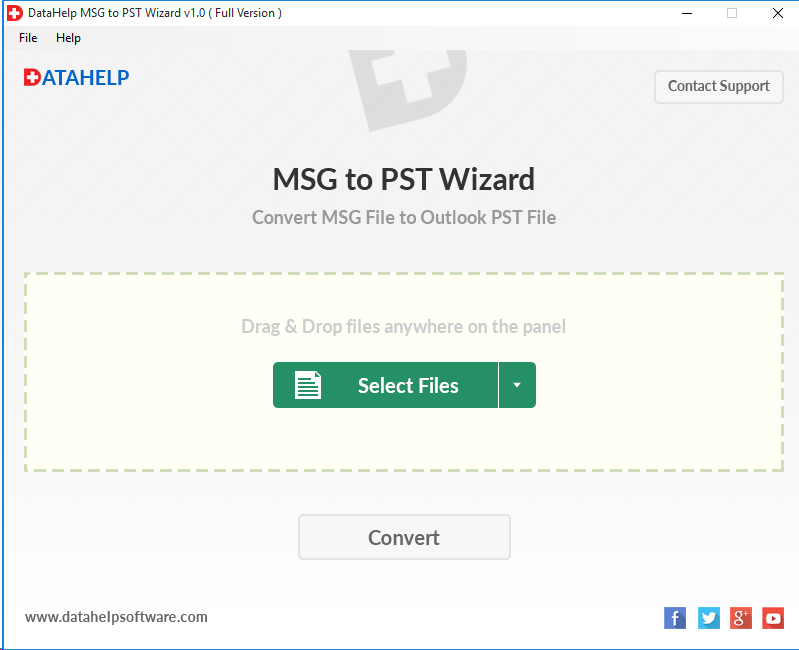 OutlookWare MSG to PST Converter Windows 11 download