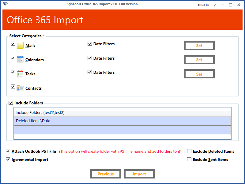 PST to Office 365 Migration